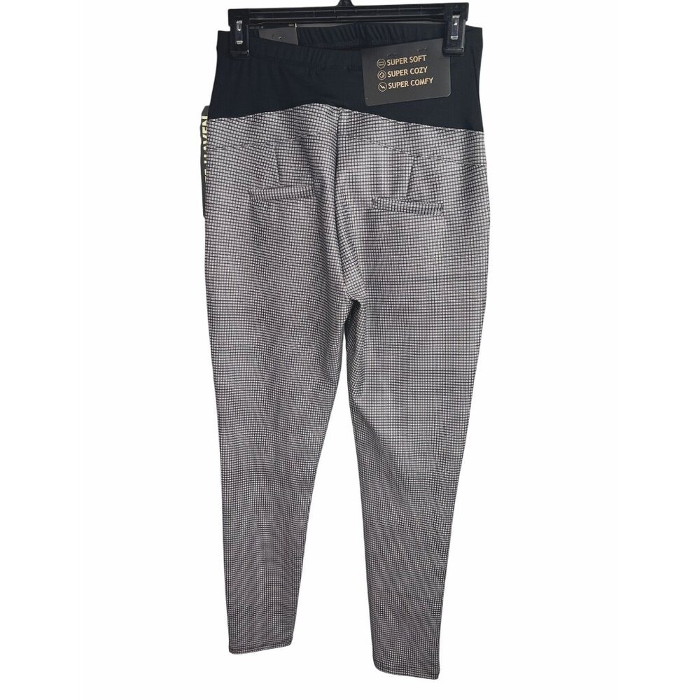 Free Haven Maternity Stretch Pants With Houndstooth Print Size XL - Picture 3 of 12